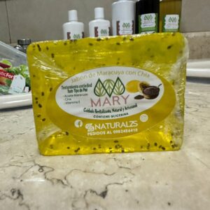Jabón de maracuyá con chía