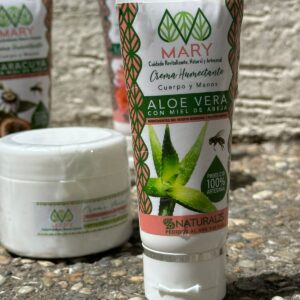 Crema humectante de aloe vera