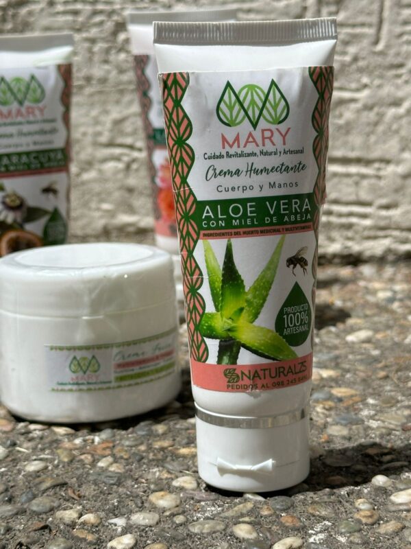 Crema humectante de aloe vera